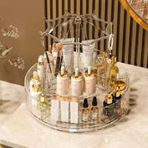 Light Luxury 360° Rotating Tabletop Cosmetics Storage Box